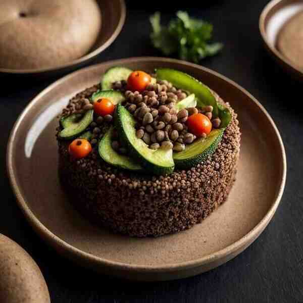 Гречка с овощами из духовки
